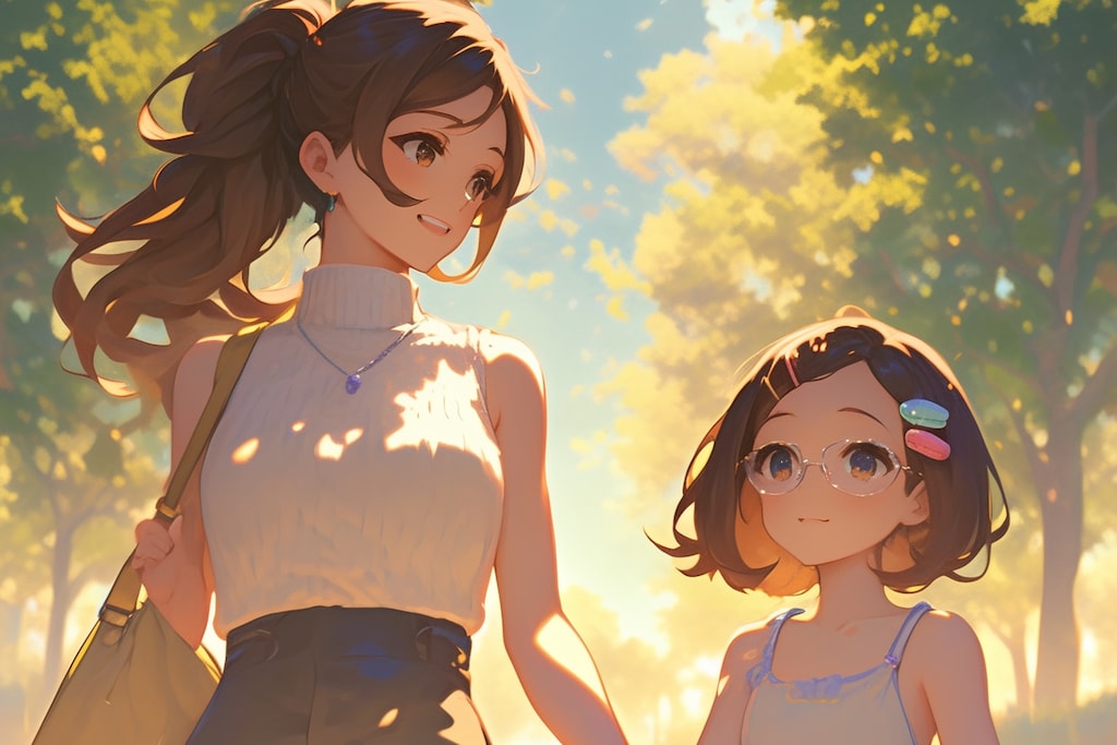 母と娘434