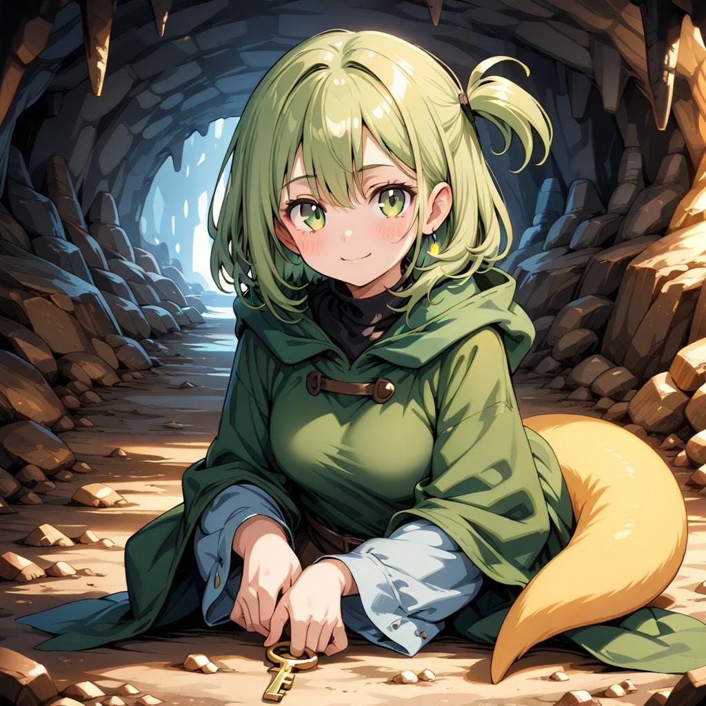 髪型がサイドテールって言ったじゃん!尻尾を生やせとは言ってない! | の人気AIイラスト・グラビア