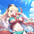 夏の触手イベント 3枚目