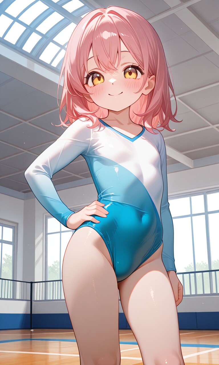 レオタード姿のロリ