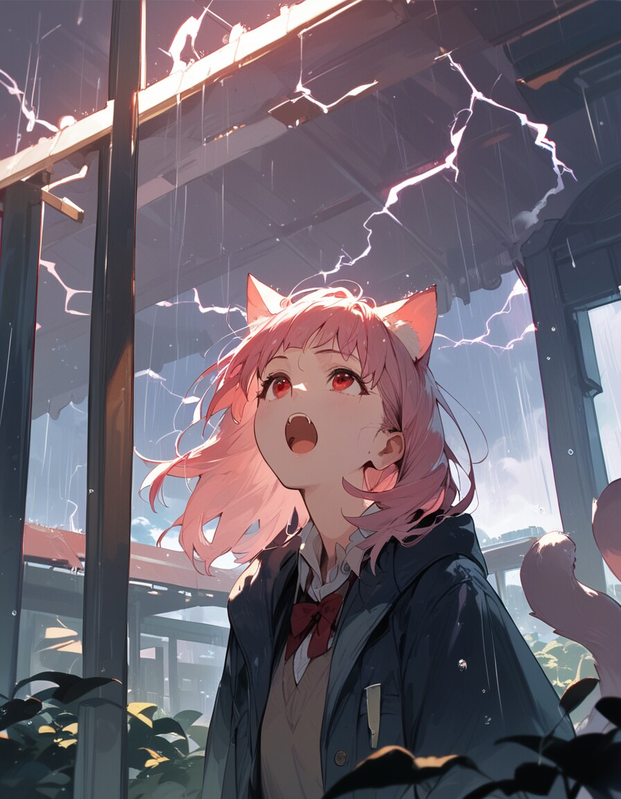 雨宿り