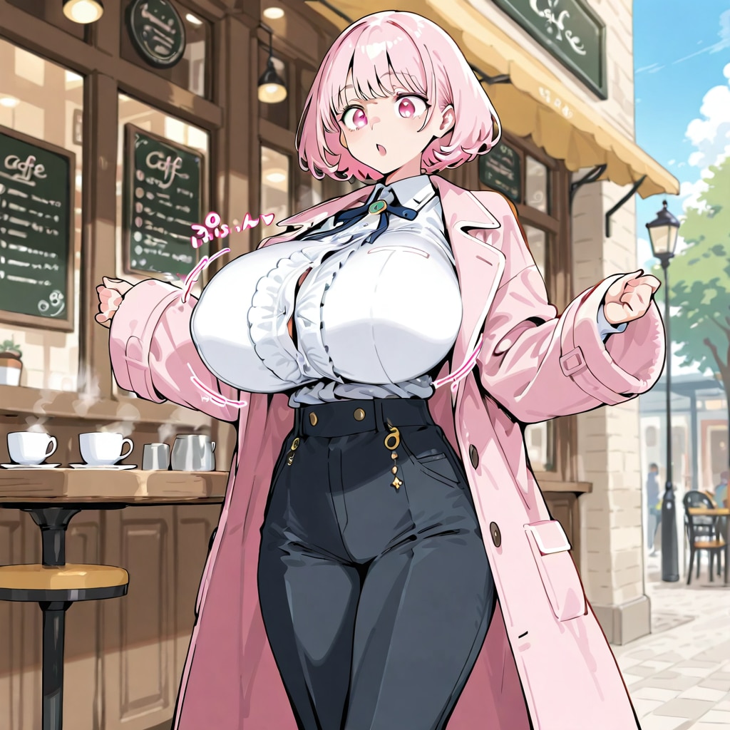 看板娘：マナ・テティス　春色コーデ編 | の人気AIイラスト・グラビア