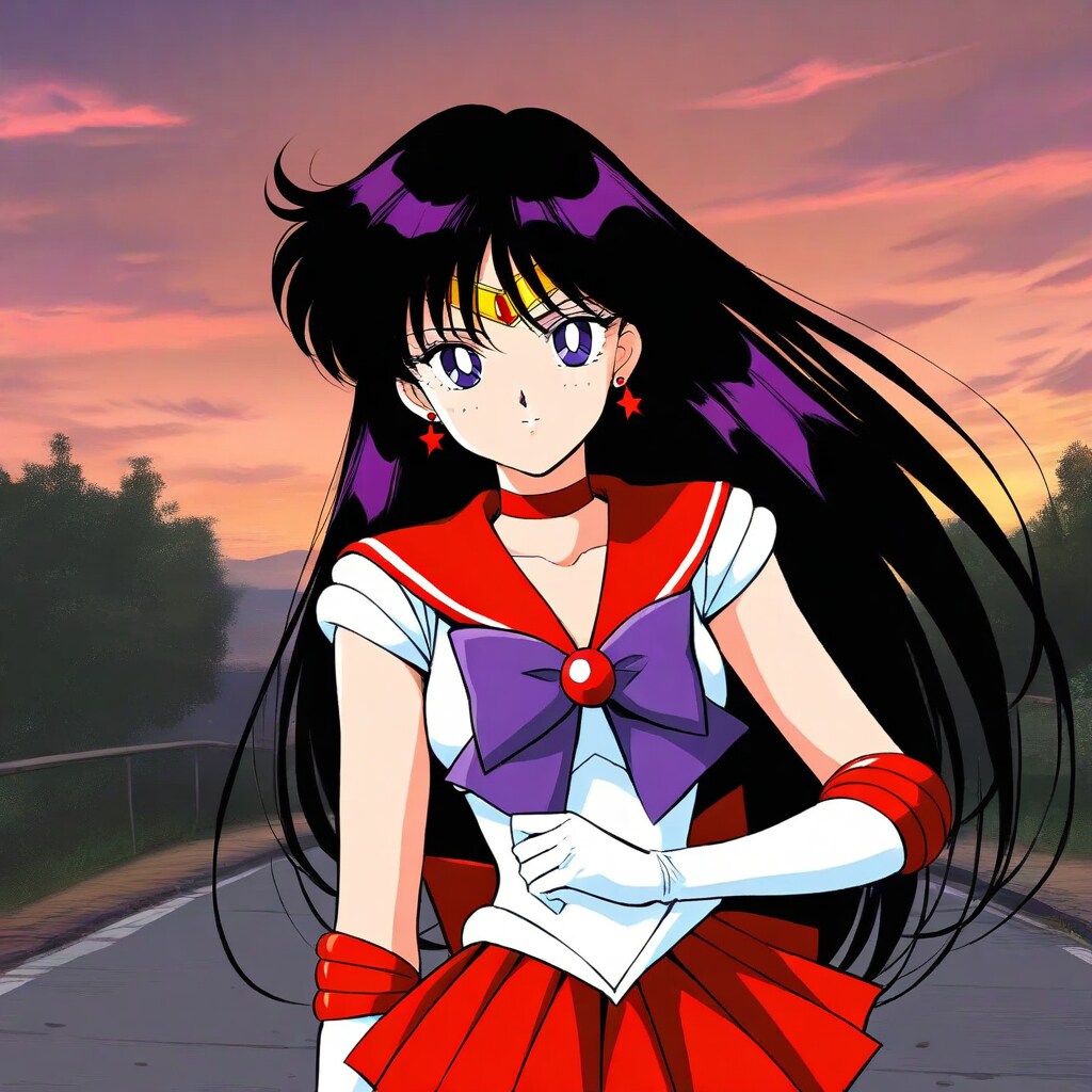 夕方のセーラーマーズ