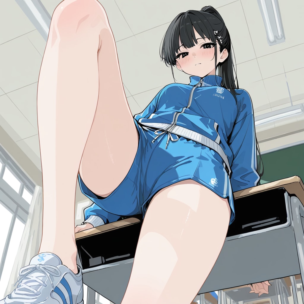下から見た光景