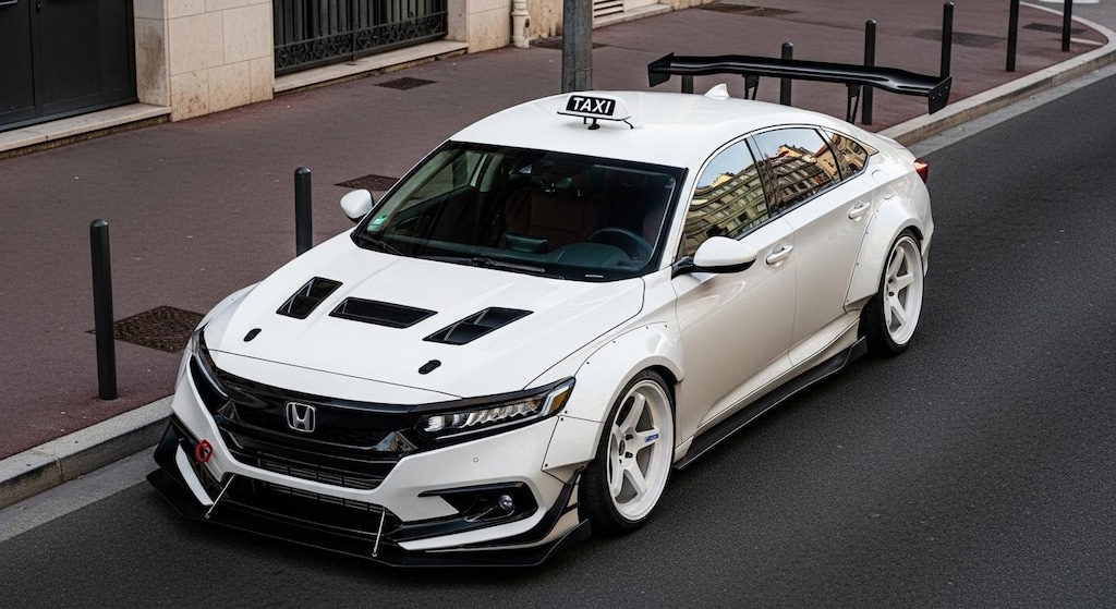 アコードタクシーのドリ車