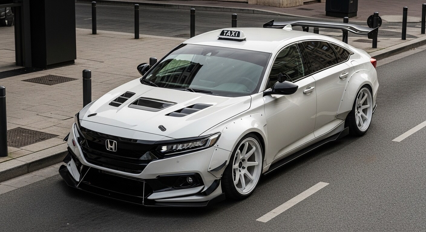 アコードタクシーのドリ車 | の人気AIイラスト・グラビア