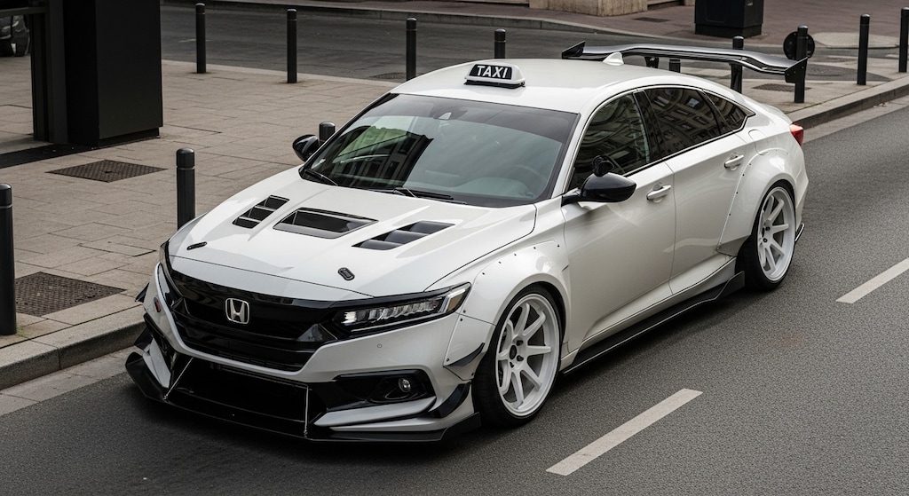 アコードタクシーのドリ車