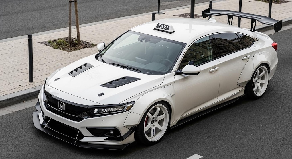 アコードタクシーのドリ車