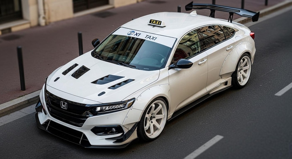 アコードタクシーのドリ車