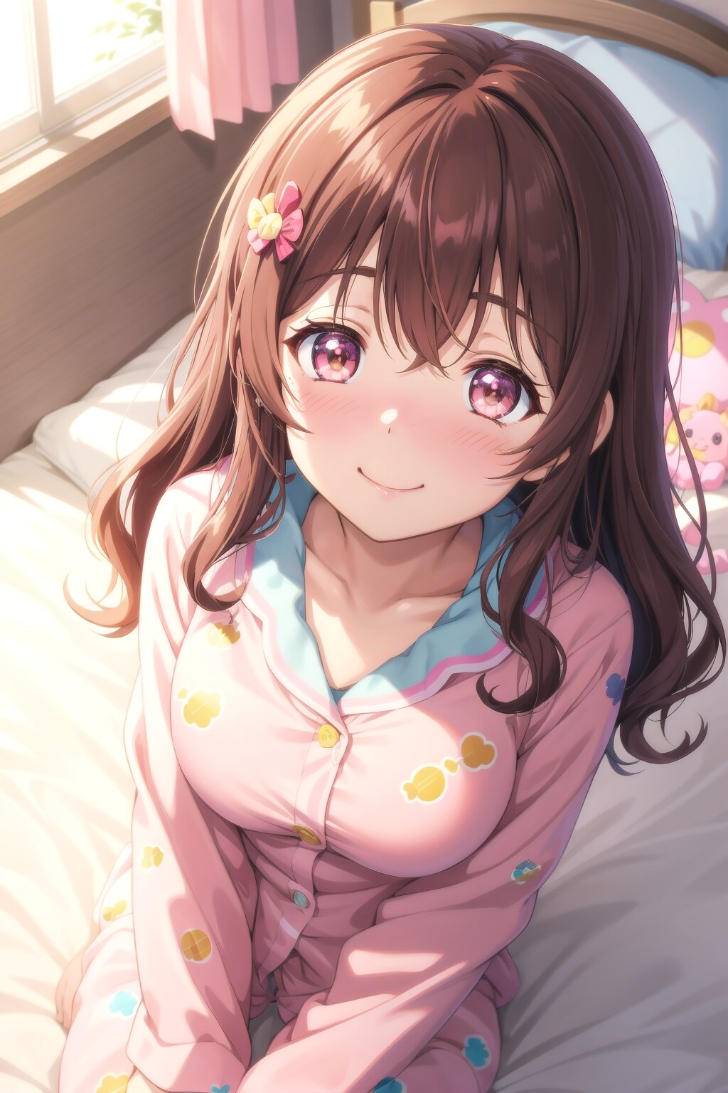 ピンクのパジャマ