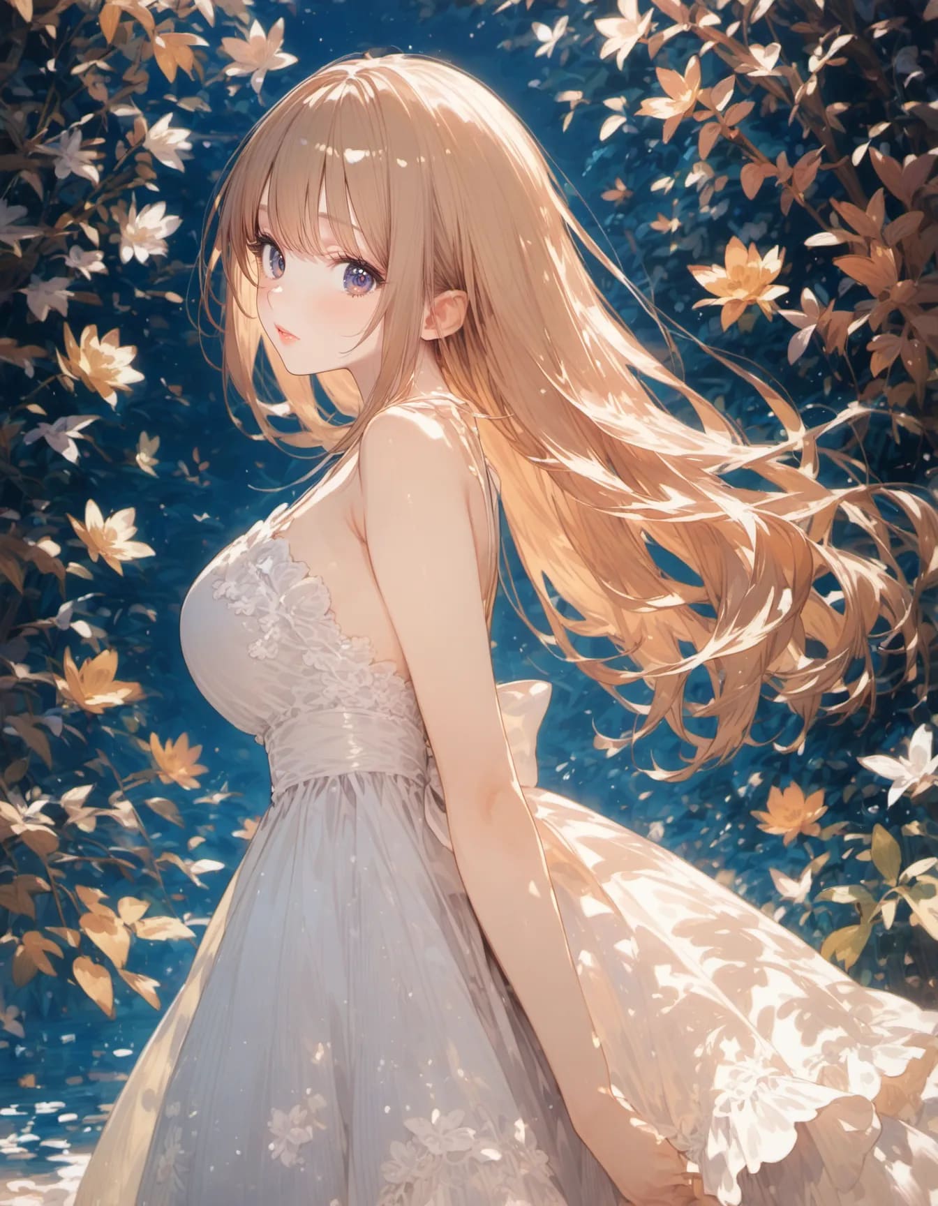 Midnight Bloom | の人気AIイラスト・グラビア