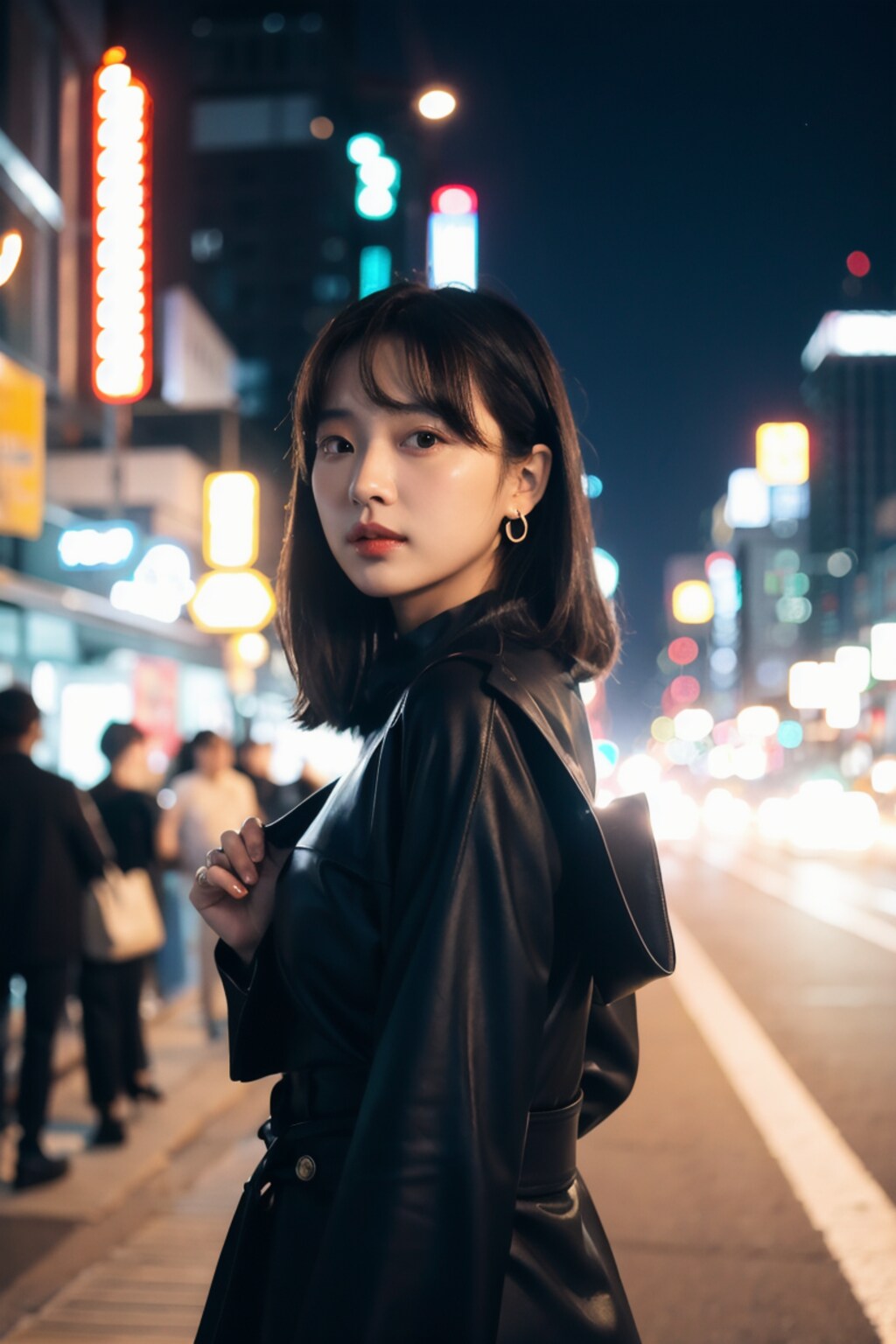 夜の街の美女２