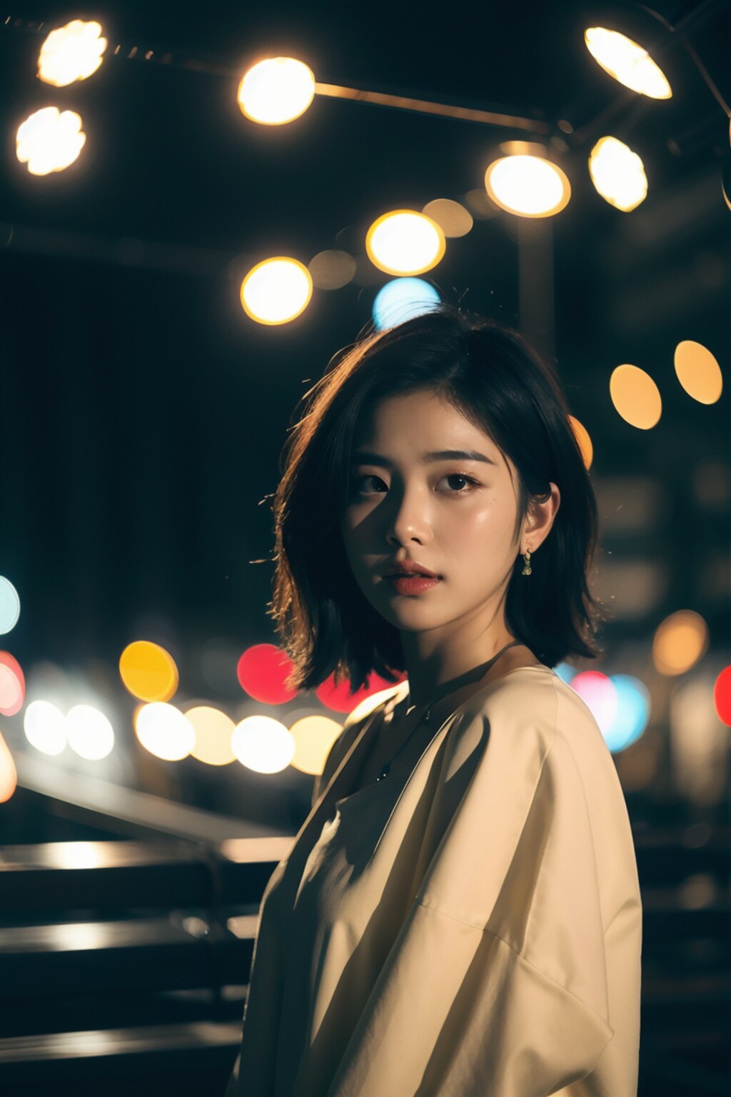 夜の街の美女２