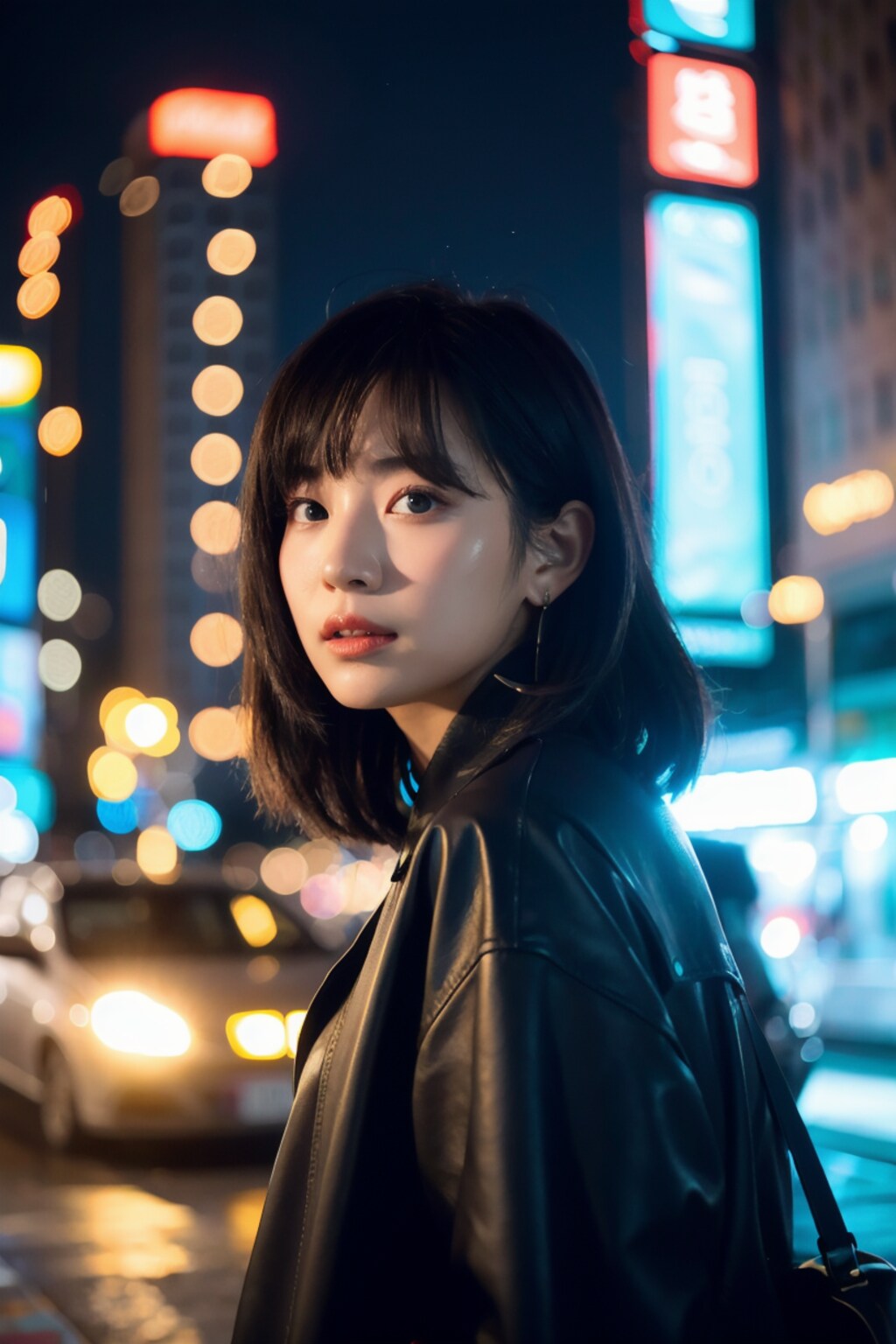 夜の街の美女２