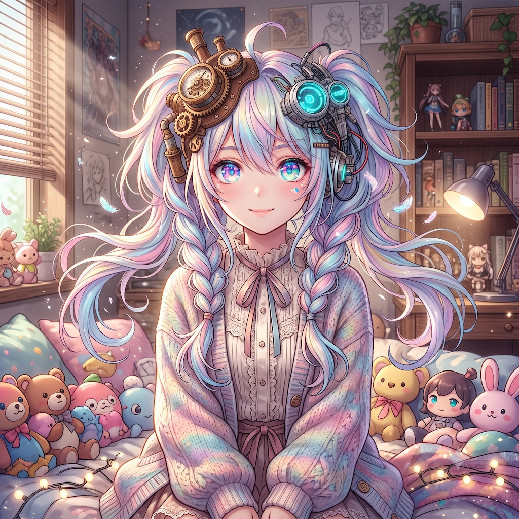 自室のアイリちゃん
