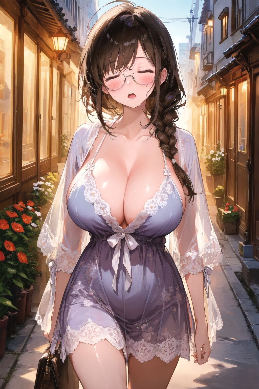 祝日に寝ぼけたまま出勤りえさん