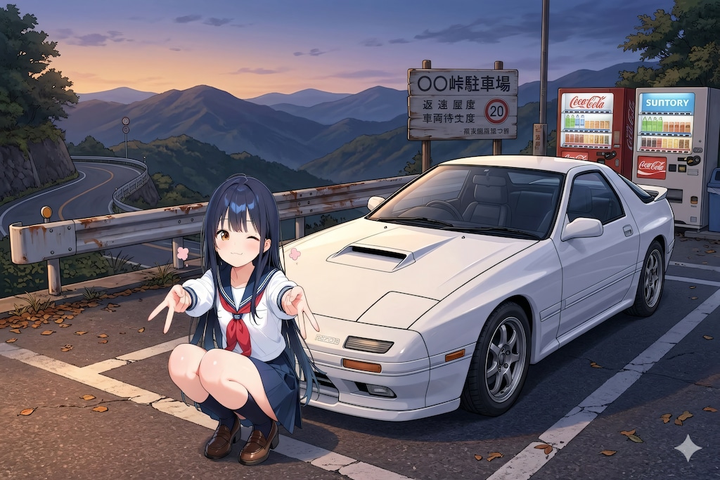 憧れのクルマといっしょに