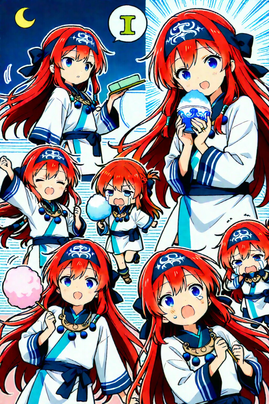 コロボックル赤髪お兄ちゃんズ、お祭りをエンジョイする！