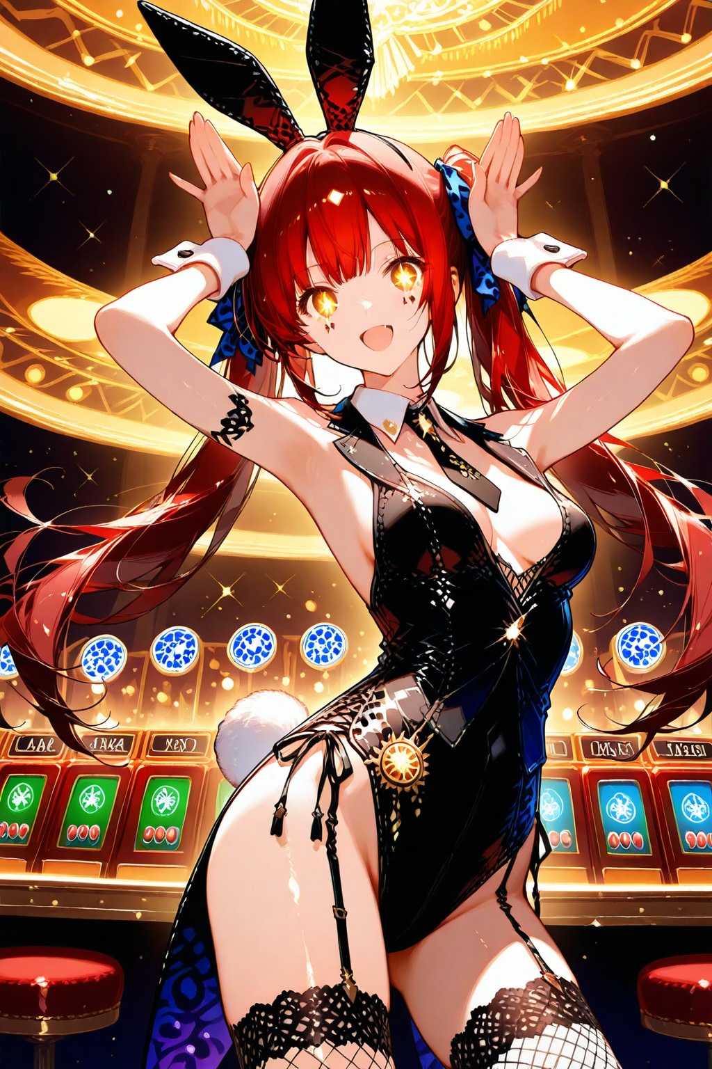 赤髪バニーちゃん