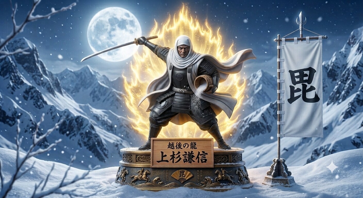 軍神 上杉謙信　〜越後の龍〜 | の人気AIイラスト・グラビア