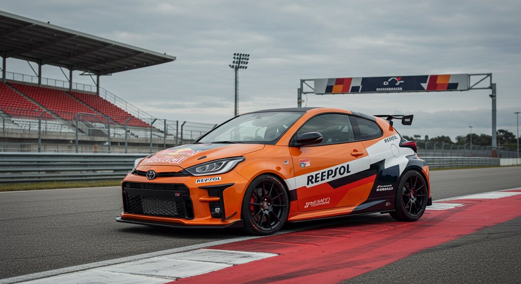 レプソルGRヤリスレーシングカー