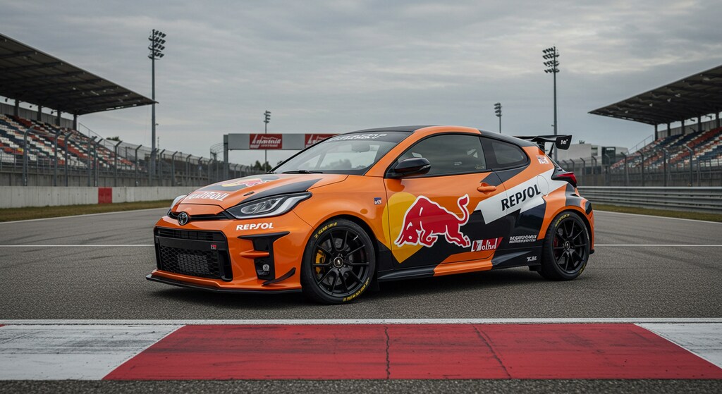 レプソルGRヤリスレーシングカー