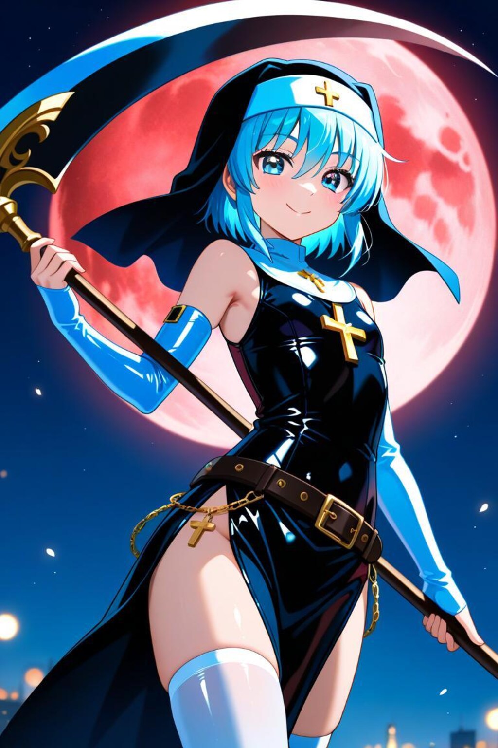 綾崎ハヤテ　シスター衣装