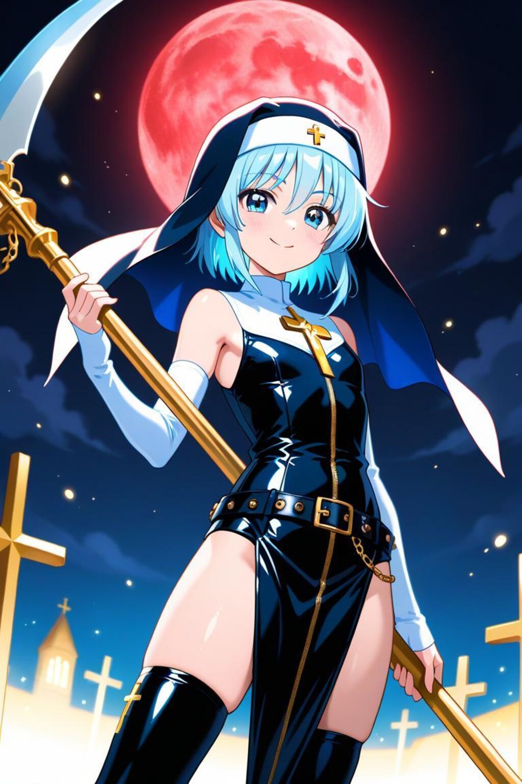 綾崎ハヤテ　シスター衣装