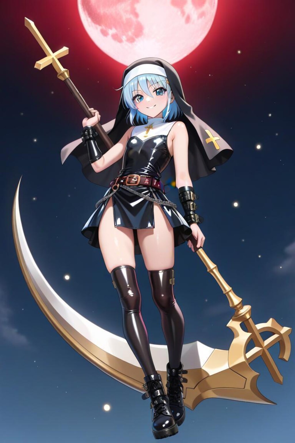 綾崎ハヤテ　シスター衣装