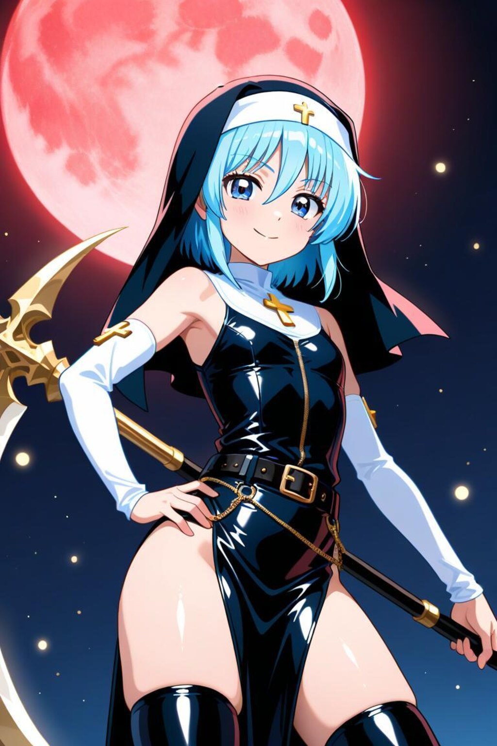 綾崎ハヤテ　シスター衣装