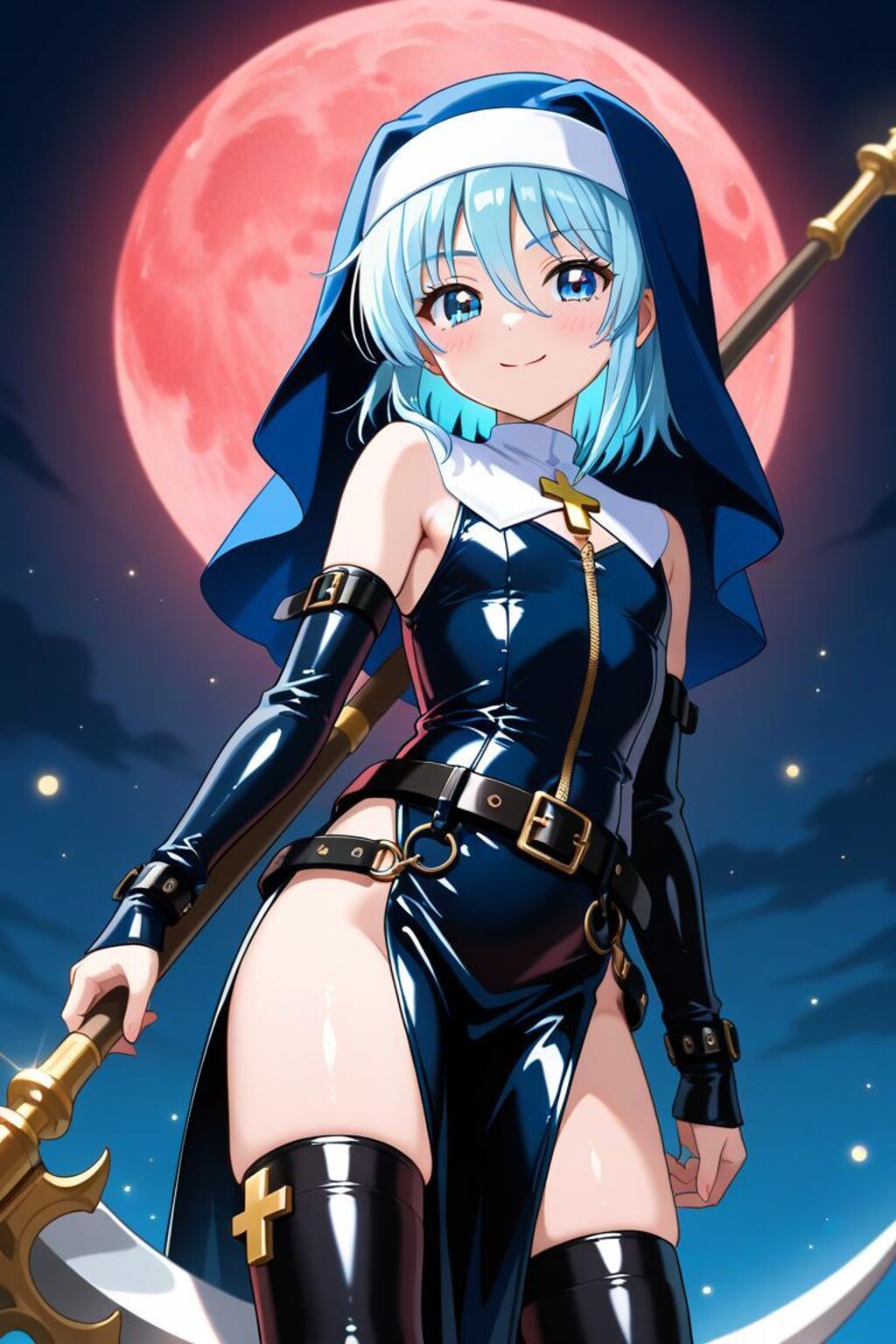 綾崎ハヤテ　シスター衣装