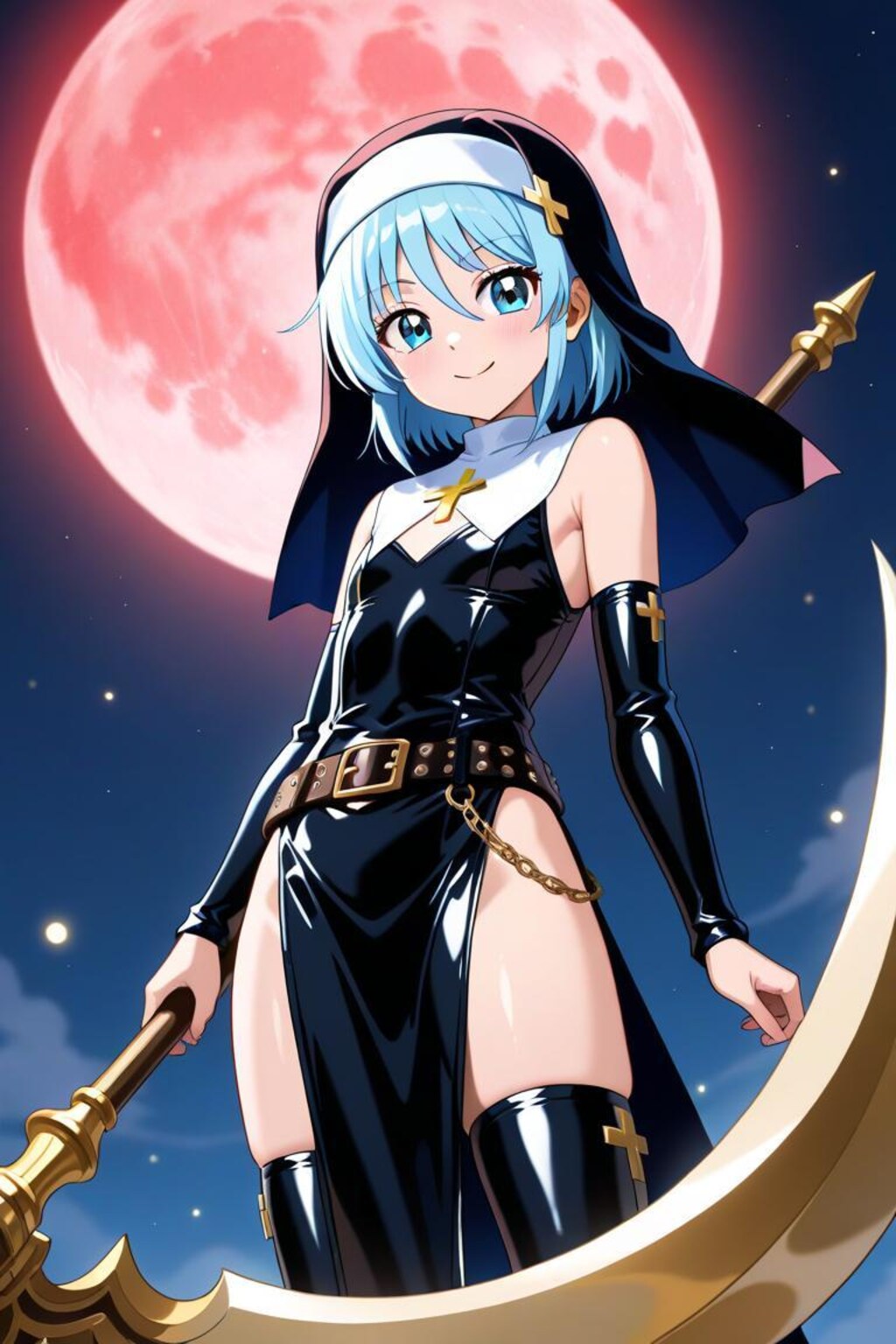 綾崎ハヤテ　シスター衣装