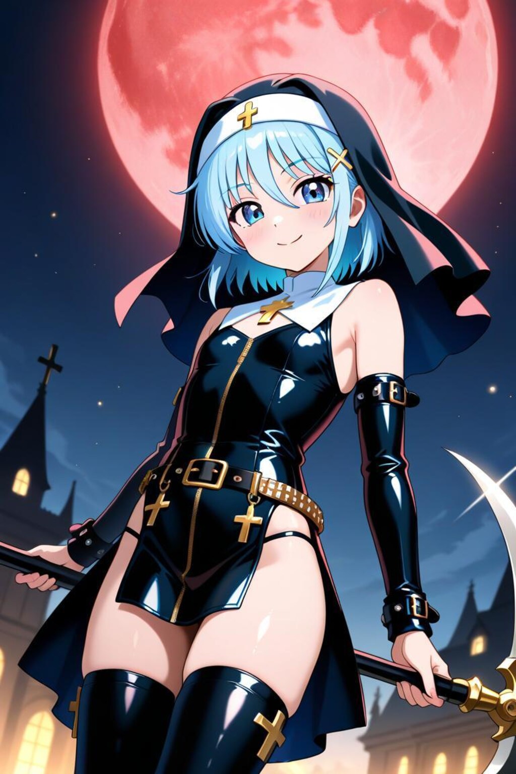 綾崎ハヤテ　シスター衣装