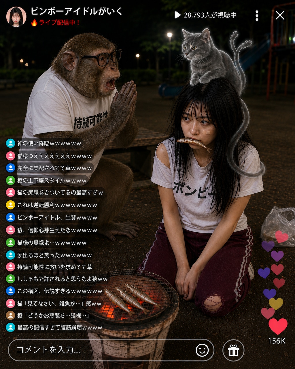 ビンボーアイドルがいく ししゃも編