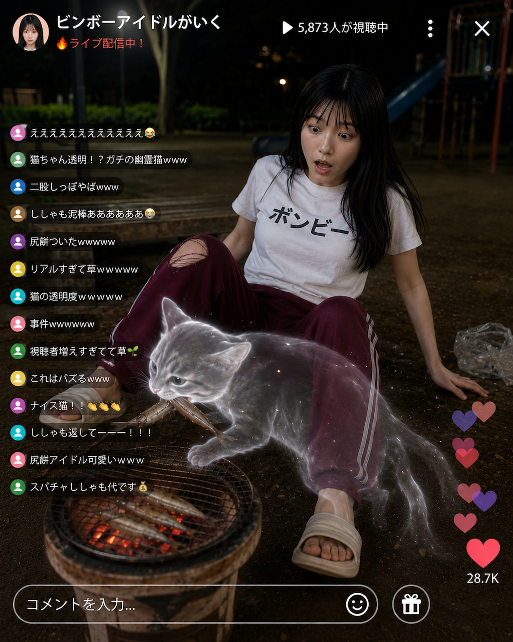 ビンボーアイドルがいく ししゃも編
