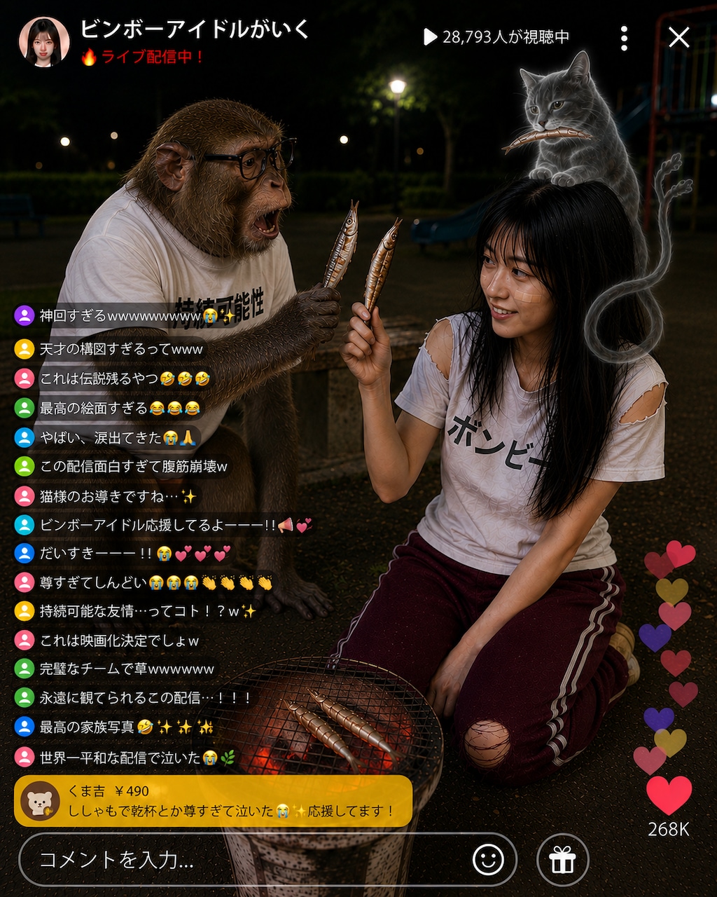 ビンボーアイドルがいく ししゃも編