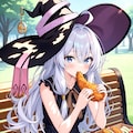 イレイナ食事中 2枚目