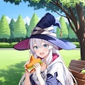 イレイナ食事中 3枚目