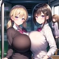 爆乳シリーズ@電車3 7枚目