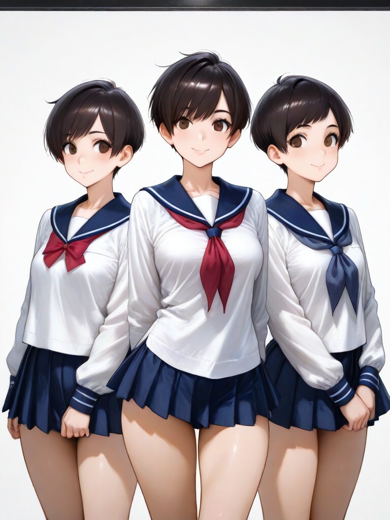 セーラー服 | の人気AIイラスト・グラビア