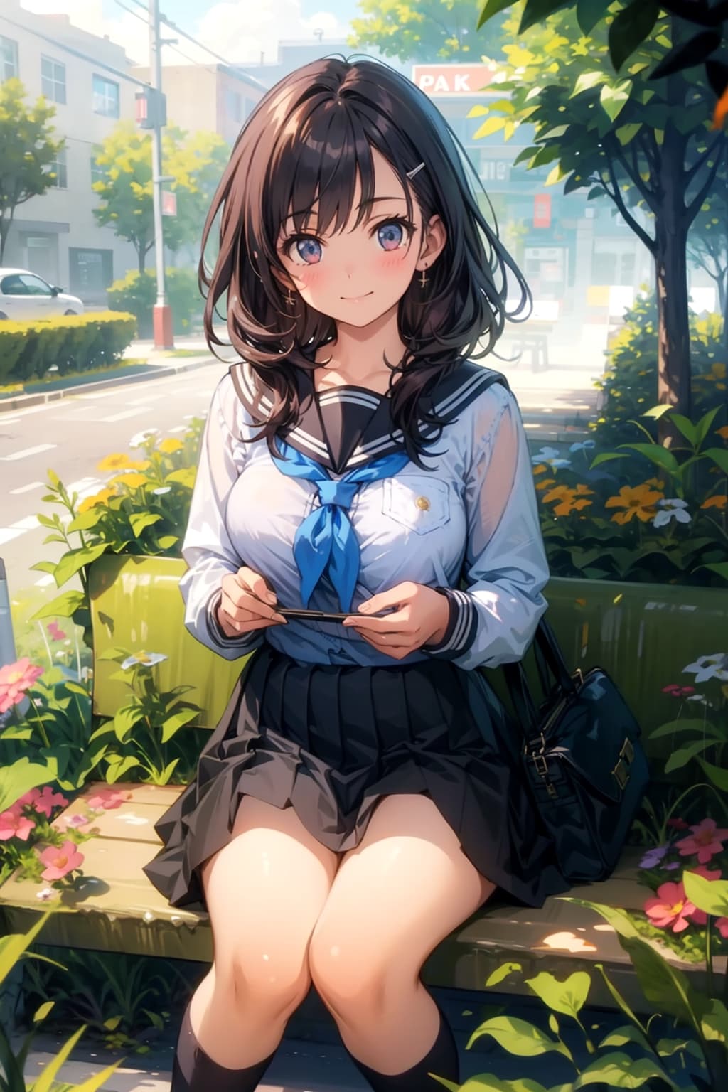 ん？待っているの、気にならないよ | の人気AIイラスト・グラビア