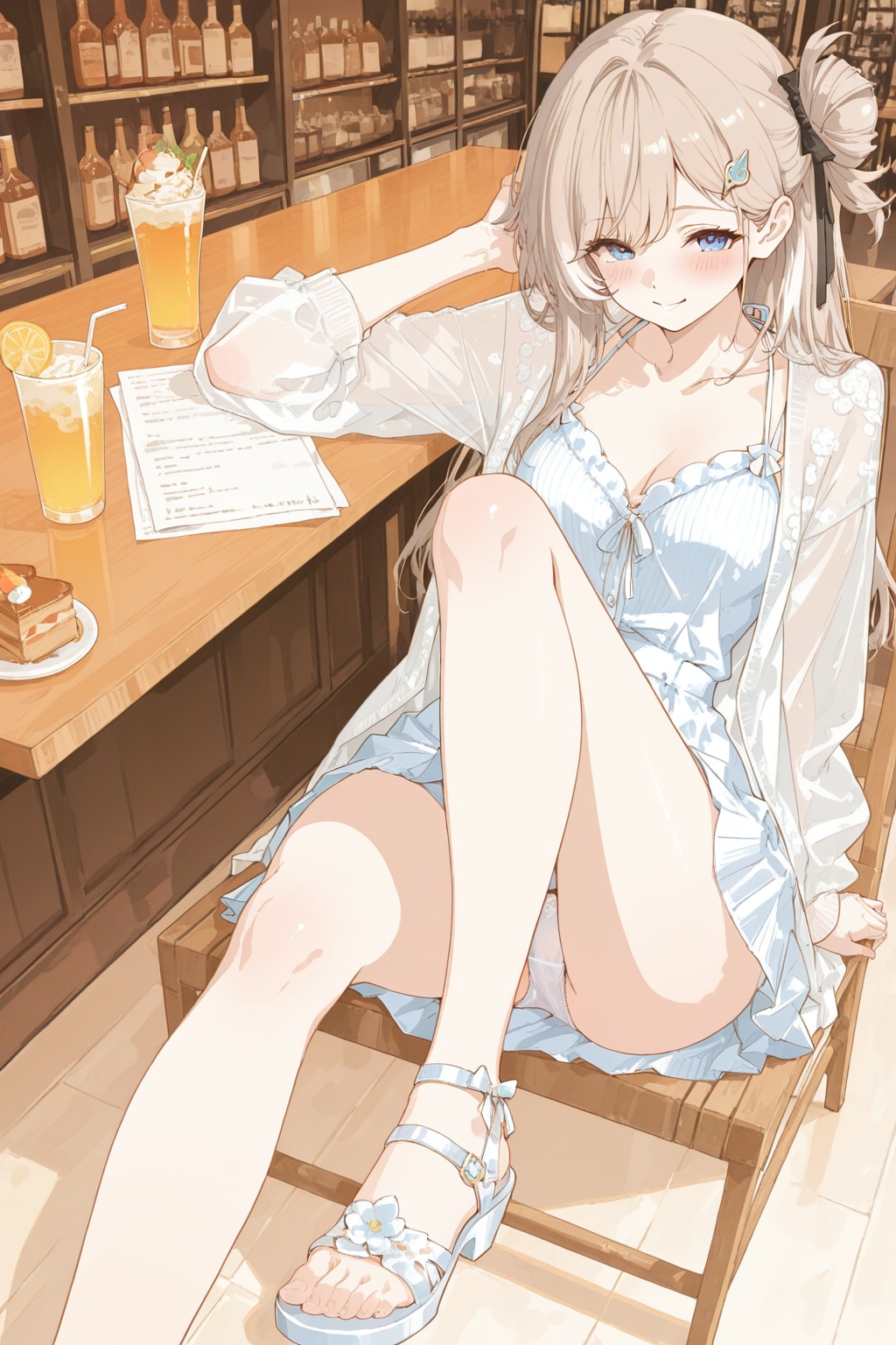 パンチラ