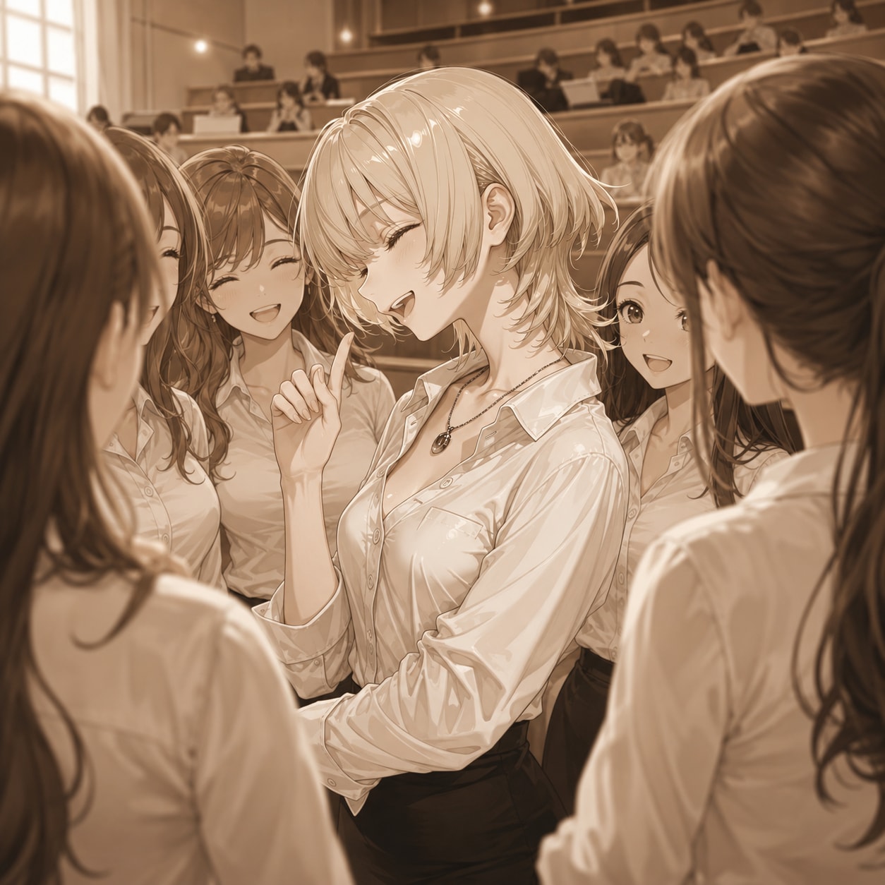 人気者のあなただけど。