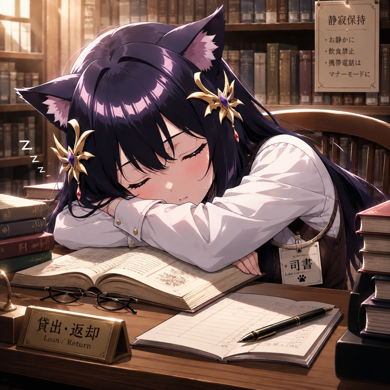 司書猫様 | の人気AIイラスト・グラビア