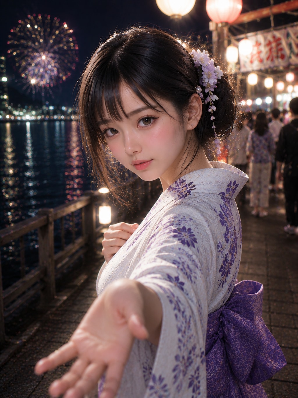 夏祭りの夜
