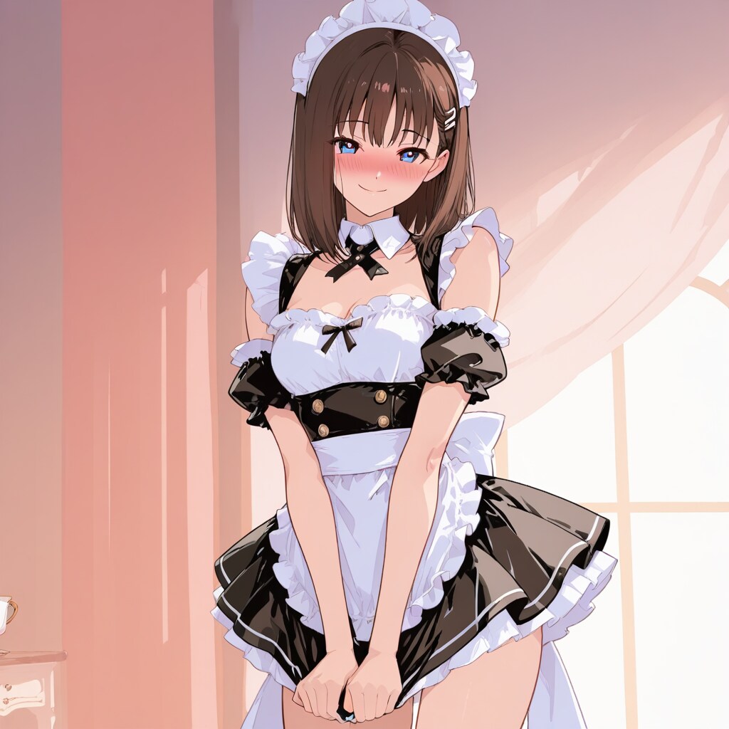 はじめてのメイド服