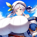 グラブル　爆乳　ククル 8枚目