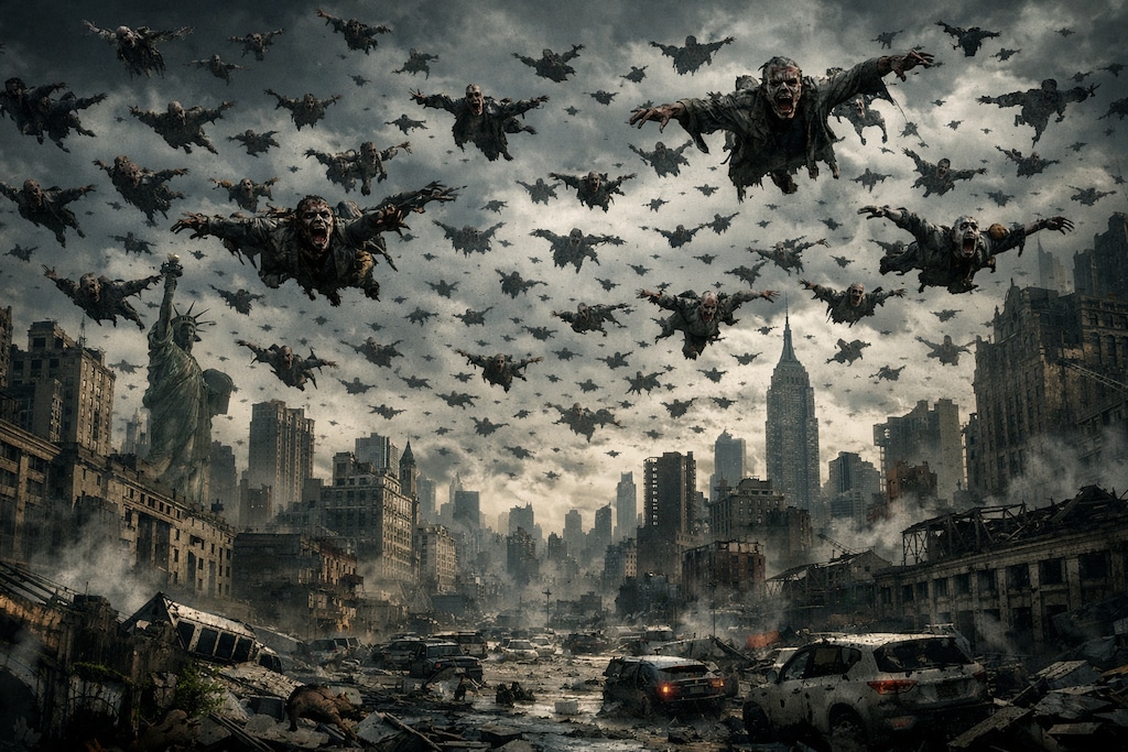 空飛ぶゾンビパニック