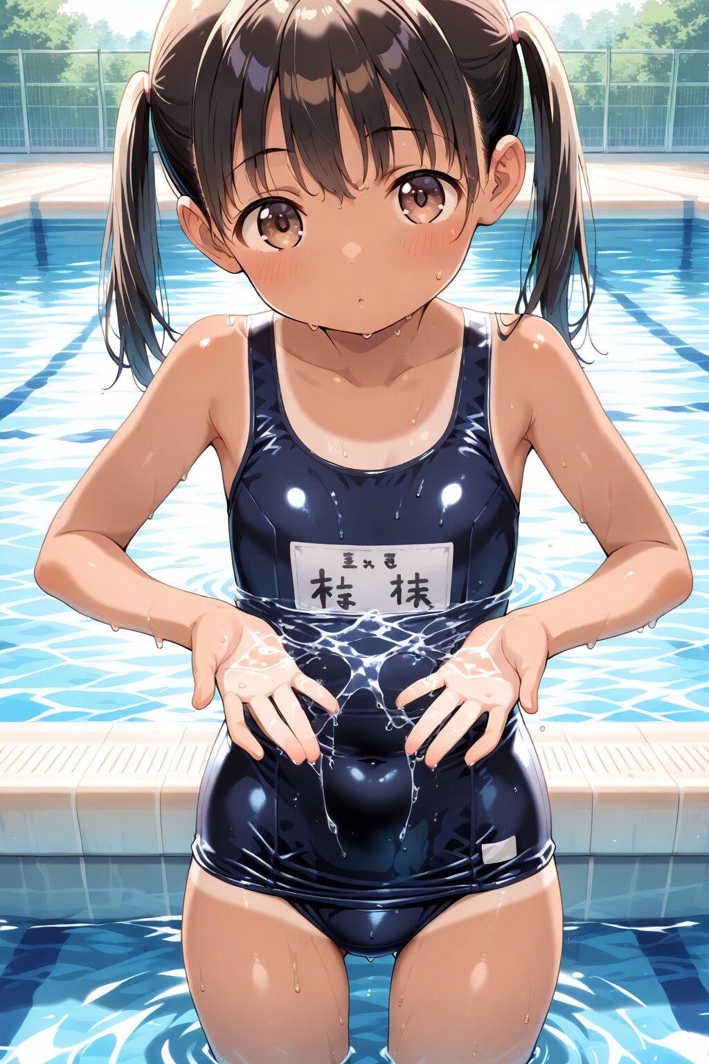 スク水美少女
