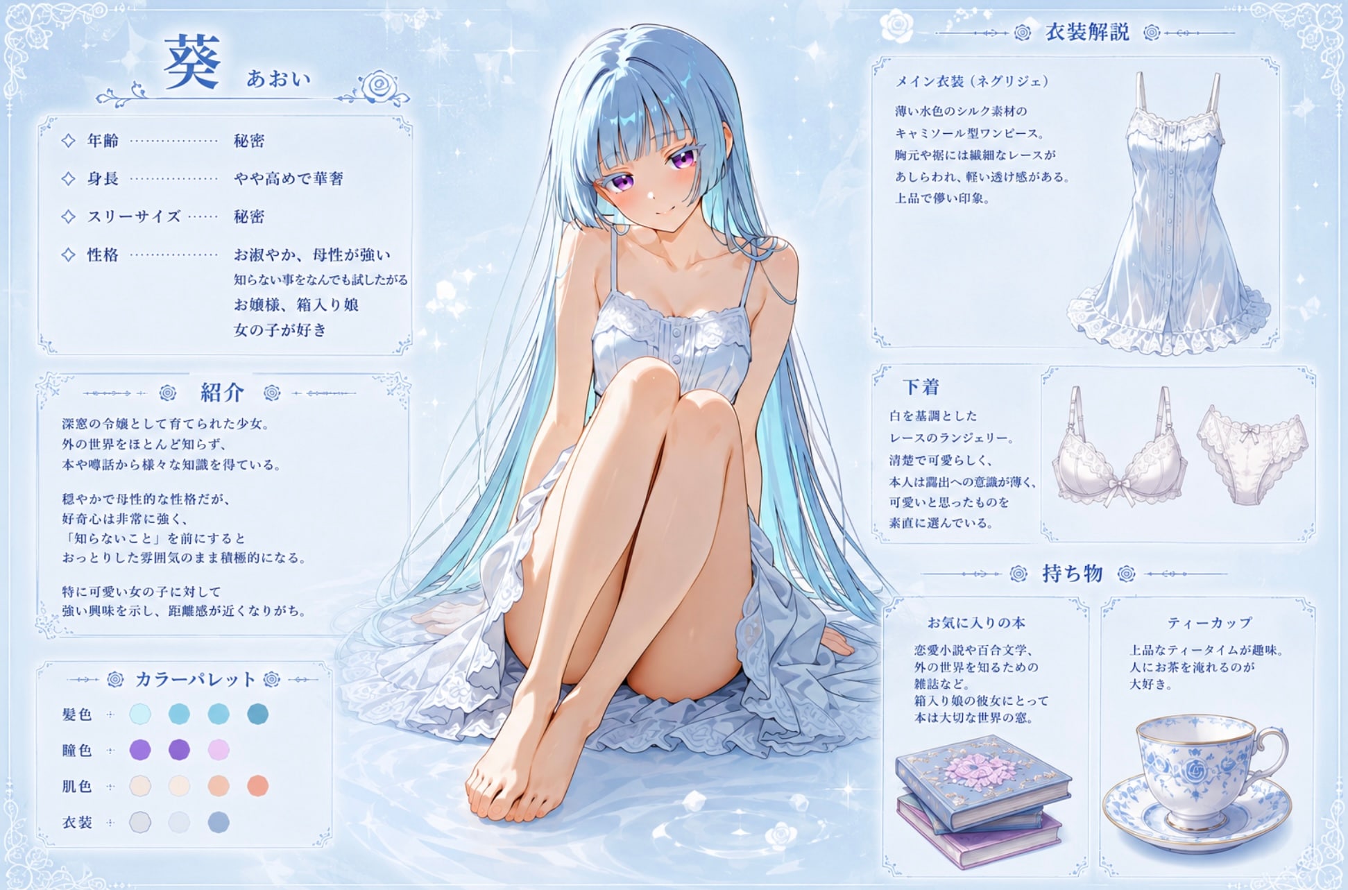 葵のキャラシート